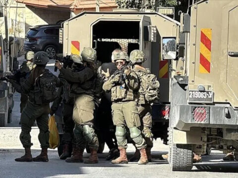 Israil askerleri bati seriada bir beldeyi kusatti 40tan fazla filistinli gozaltinda hYFJAN5c